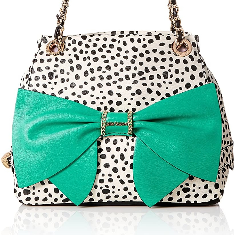Betsey Johnson Oh Bow You Didn't Top Handle Bag